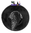 Reversible Black/Silver Sequin Witch Hat