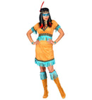 Native Indian  Dress, Headband With Feather 