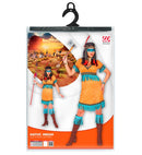 Native Indian  Dress, Headband With Feather 