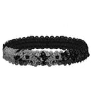 Black Sequin Headband