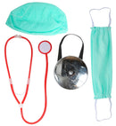 Doctor  Hat, Face Mask, Head Reflector, Stethoscope 