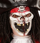 Ghost Ship Pirate Half Face Mask For Children