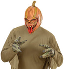 Evil Pumpkin 3/4 Mask