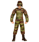 Super Muscle Soldier  Muscle Shirt, Pants, Headband 