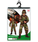 Super Muscle Soldier  Muscle Shirt, Pants, Headband 