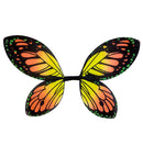 Black-Orange-Yellow Butterfly Wings Child Size 66X38 Cm