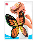 Black-Orange-Yellow Butterfly Wings Child Size 66X38 Cm