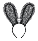 Black Lace Bunny Ears