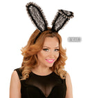 Black Lace Bunny Ears