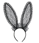Black Lace Bunny Ears Bendable
