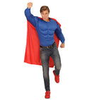 Super Muscle Hero  Muscle Shirt, Cape 