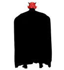 Devil  Muscle Shirt, Cape 