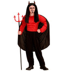 Devil  Muscle Shirt, Cape 