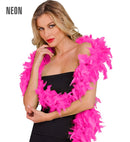 Neon Pink Feather Boa - 1,80 M - 50 G