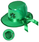 St. Patrick'S Day Mini Top Hat With Hair Clips