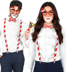 Santa Claus  Glasses, Braces, Bow Tie 