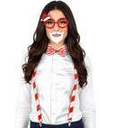 Santa Claus  Glasses, Braces, Bow Tie 