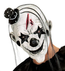 Killer Clown Mask With Hair & Mini Hat