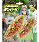 Sets Of 2 Biohazard Toxic Cuts Inprofessional Quality With Glue