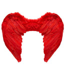 Red Feathered Wings 50X40 Cm