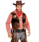 Leatherlook Black Authentic Western Holster And Belt