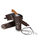 Leatherlook Brown Authentic Western Holster And Belt