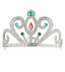 Silver Tiara With Gems