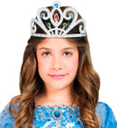 Silver Tiara With Gems
