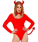 Sequin Devil Set  Horns, Bow Tie, Tail 