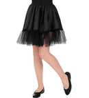 Black Petticoat Skirt Child Size