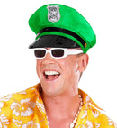 Neon Green Police Hat