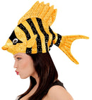 Orange Tropical Fish Hat