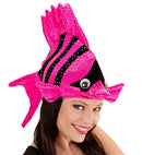 Pink Tropical Fish Hat