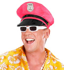 Neon Pink Police Hat