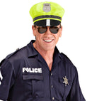 Neon Yellow Police Hat