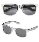 Metallic Silver Glasses