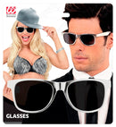 Metallic Silver Glasses