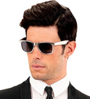 Metallic Silver Glasses