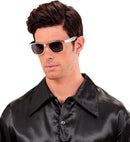 Metallic Silver Glasses