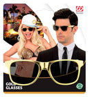 Metallic Gold Glasses