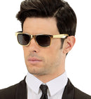 Metallic Gold Glasses