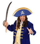 Blue Pirate Tricorn With Headband