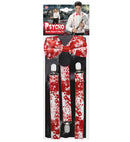 Psycho  Bloody Braces & Bow Tie 