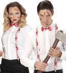 Psycho  Bloody Braces & Bow Tie 