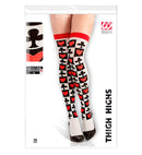 Poker Cards Thigh Highs 70 Den
