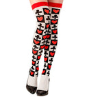 Poker Cards Thigh Highs 70 Den