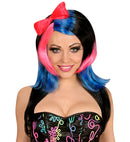 Manga Wig With Hair Bow In Polybag