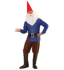 Blue Gnome  Coat, Pants, Belt With Purse, Boot Covers, Hat, Eyebrows And Beard 