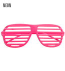 Neon Pink Shutter Glasses