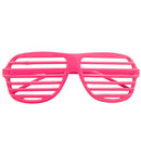 Neon Pink Shutter Glasses